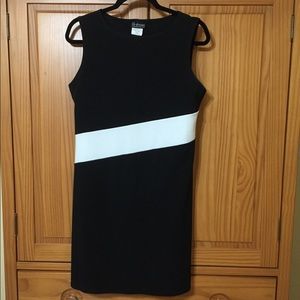 Black and white dress